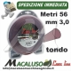 Filo nylon decespugliatore Coex Line Tondo mm.3,0 x 56 metri PROFESSIONALE