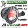 Filo nylon decespugliatore Forestal Tondo mm. 3,5 x 184 metri tipo Stihl husqvarna