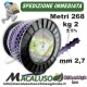 Filo nylon decespugliatore seghettato mm.2,7 Kg.2 effetto lama platino PROFESSIONALE