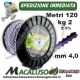 Filo nylon Strapper seghettato da 4 mm Kg.2 decespugliatore effetto lama professionale