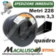 Filo nylon Stihl quadrato da mm.3,3 x 235 mt 00009302623 decespugliatore quadro