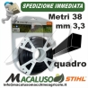 Filo nylon Stihl quadrato nero mm 3,3 x 38 metri 00009302645 quadro