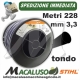 Filo nylon Stihl tondo nero mm 3,3 x 228 mt decespugliatore testina 00009302290