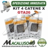 kit 4 pz. Catena Stihl GTA26 Passo 1/4 sp.1,1 maglie 28 Potatore GTA 26 36700000028