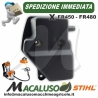 Marmitta decespugliatore spalleggiato Stihl FR450 FR480 scarico 41281400612