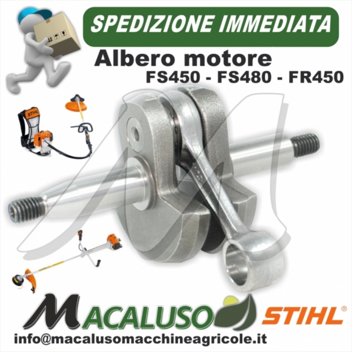 Albero motore per decespugliatore Stihl FS 450 Art.41280300400