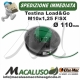 Testina Load&go batti e vai D. 110 inserto M10x1,25 F. SX. Efco Oleomac decespugliatore