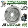 Puleggia avviamento motore Lombardini LDA91 LDA96 LDA97 LDA100 4LD640 4LD705 4LD820