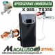 Marmitta motosega Stihl 08 SE 08 SEQ 42011400607 scarico silenziatore