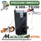 Marmitta motosega Stihl 08 SE 08 SEQ 42011400607 scarico silenziatore