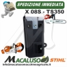 Marmitta motosega Stihl 08 SE 08 SEQ 42011400607 scarico silenziatore