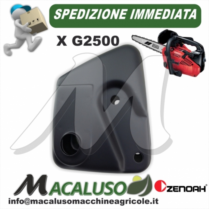 Marmitta motosega Zenoah G2500 scarico silenziatore T204115100