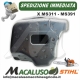 Marmitta per motosega Stihl MS311 MS391 art.11401400653 scarico silenziatore