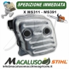 Marmitta per motosega Stihl MS311 MS391 scarico silenziatore 11401400653