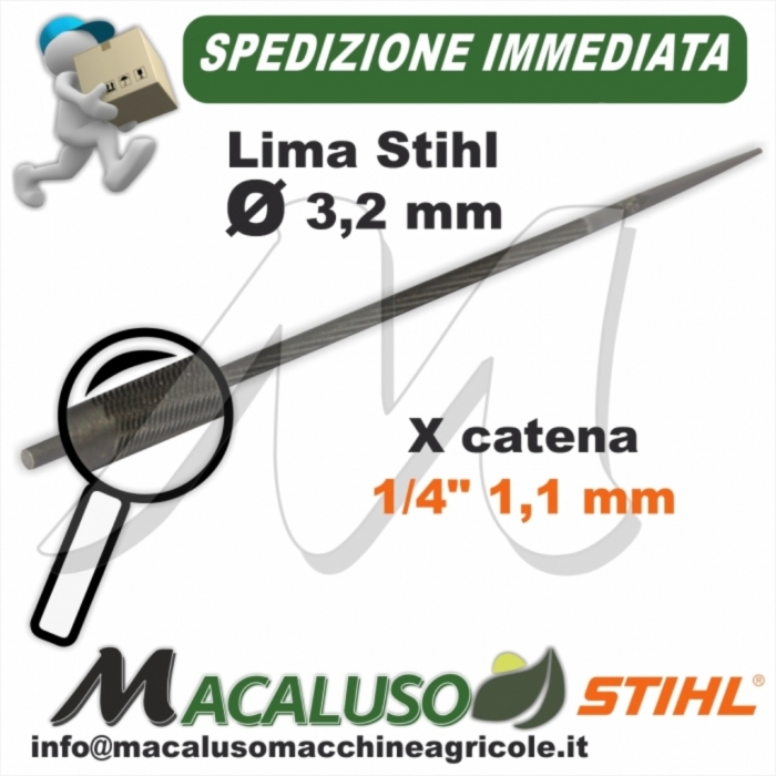 Lima o Tondino Stihl 3/16 mm.4,8