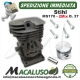 Cilindro pistone motosega Stihl MS170 2mix d. 37 gruppo termico ms 170 2 mix 11300201212