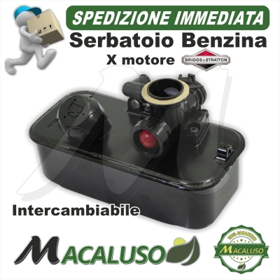 Serbatoio con carburatore motore rasaerba SPRING BRIGGS & STRATTON B&S benzina