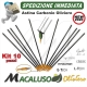 Kit 10 Asta 6 mm 2020 carbonio abbacchiatore Oliviero Light Synthesis Classic Evolution L-Tech E-Tech astina rebbio bacchetta