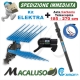 Abbacchiatore a Batteria Campagnola Elektra Asta Telescopica 150 cm 220 cm sferzatore