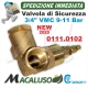 Valvola di sicurezza 9-11 bar 3/4" motocompressore Hobby Kit Campagnola valvola pilota 01110133