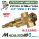 Valvola di sicurezza 9-11 bar 3/4" motocompressore Hobby Kit Campagnola valvola pilota 01110133