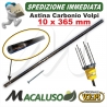 Asta carbonio abbacchiatore Volpi Giulivo 10 x 365 astina rebbio bacchetta Oliviero 701 2
