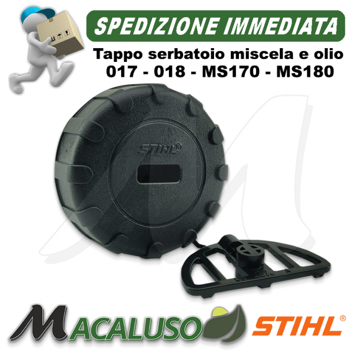 Tappo immissione benzina per macchine Stihl art.11303500500