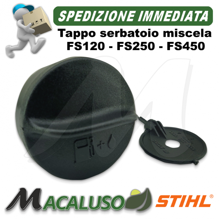 Tappo immissione benzina per macchine Stihl art.41283500505