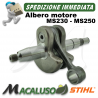 Albero motore motosega Stihl MS230 MS250 11230300408 albero a gomito 023 025