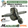 Albero motore motosega Stihl MS150TC MS150 TC MS151TC MS151 TC albero a gomito 11460300400