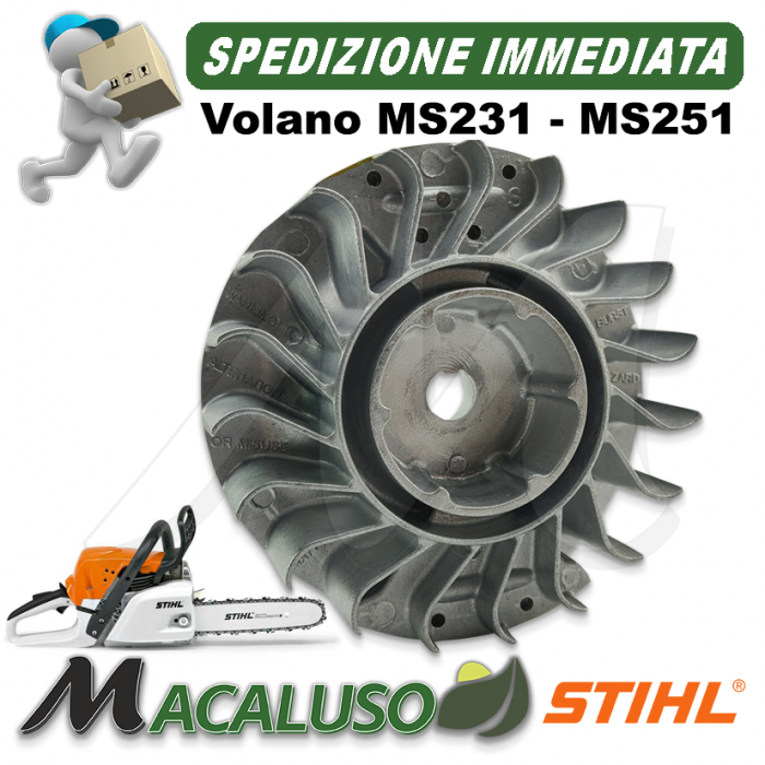 Volano magnetico per motosega Stihl MS231 MS251 art.11434001201