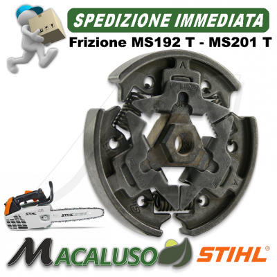 Frizione motosega Stihl MS192 MS192T MS201 MS201T masse centrifuga ceppi 11371602000