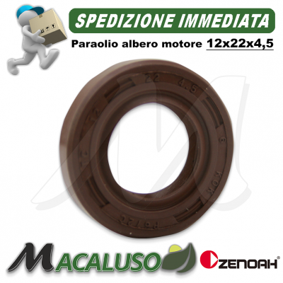 Paraolio albero motore motosega G2500 GZ2700 Zenoah 12 x 22 x 4,5 Z8488AC2210