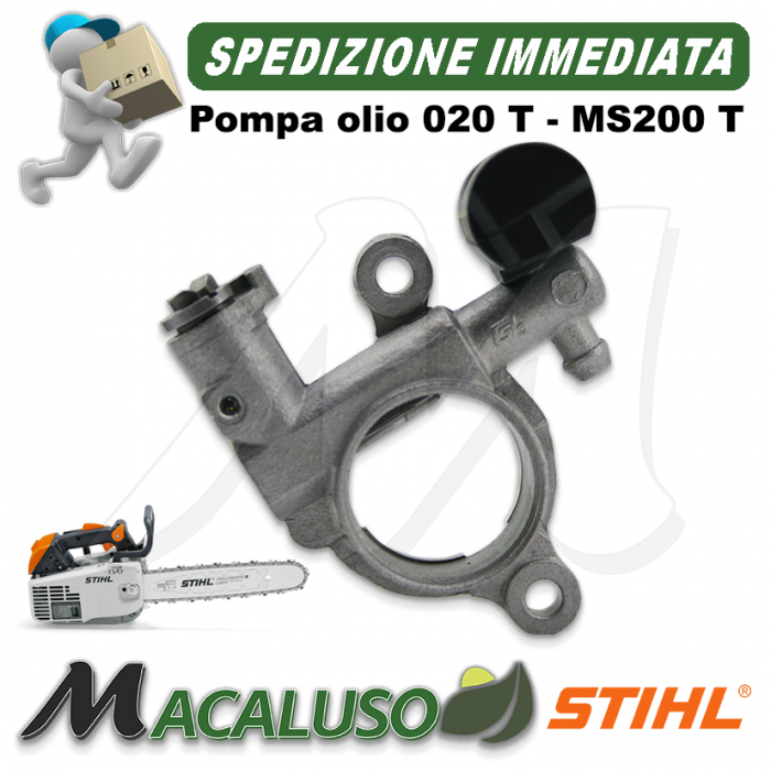 Pompa olio Motosega Stihl 020 MS200 MS200T Art.11296403200