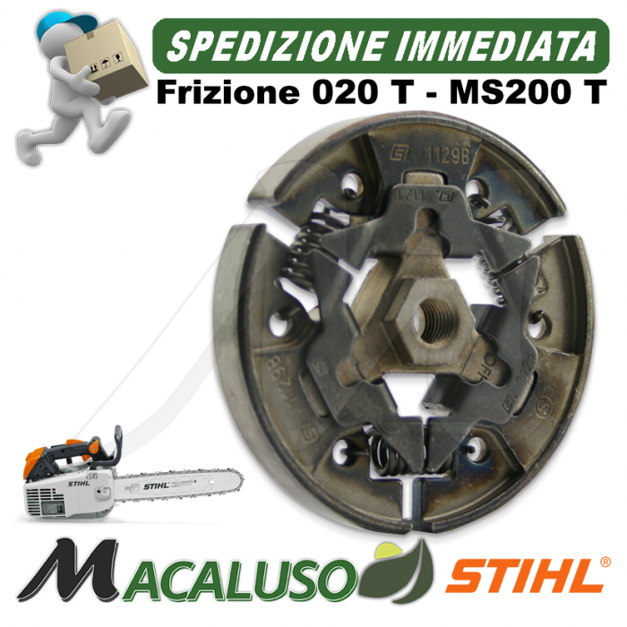Frizione completa per motosega Stihl MS200T art.11291602000