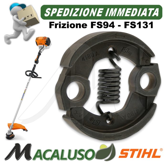 Pattini frizione decespugliatore FS94 FS131 sdramatore HT132 HT133 Stihl 41491602000