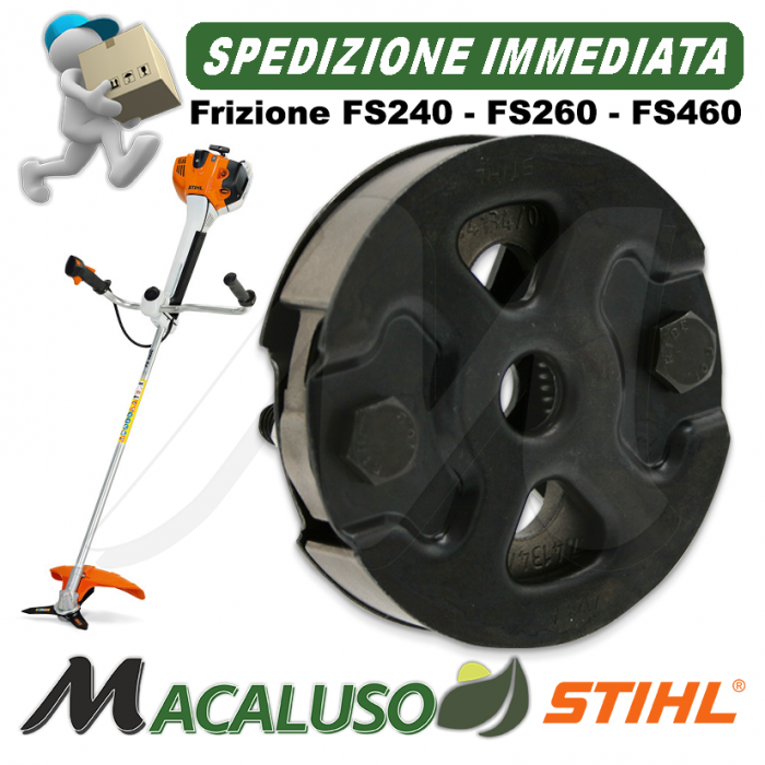 Frizione completa per decespugliatore Stihl FS240 FS260 art.41471602002