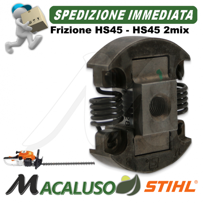 Frizione completa tagliasiepi Stihl HS45 HS45 2MIX 42281602000