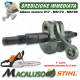 Albero motore motosega Stihl MS170 MS190T 11320300401 albero a gomiti