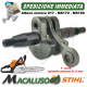 Albero motore motosega Stihl MS170 MS190T 11320300401 albero a gomiti