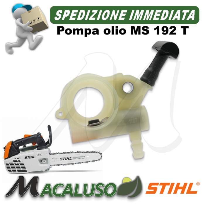 Pompa olio Motosega Stihl MS192T art.11376403202