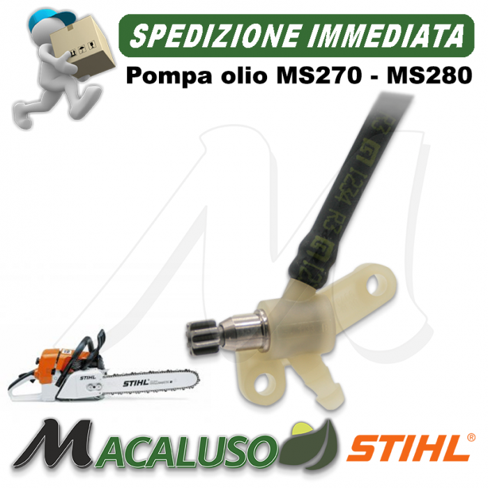 Pompa olio Motosega Stihl MS270 MS280 ingranaggio 11336403200