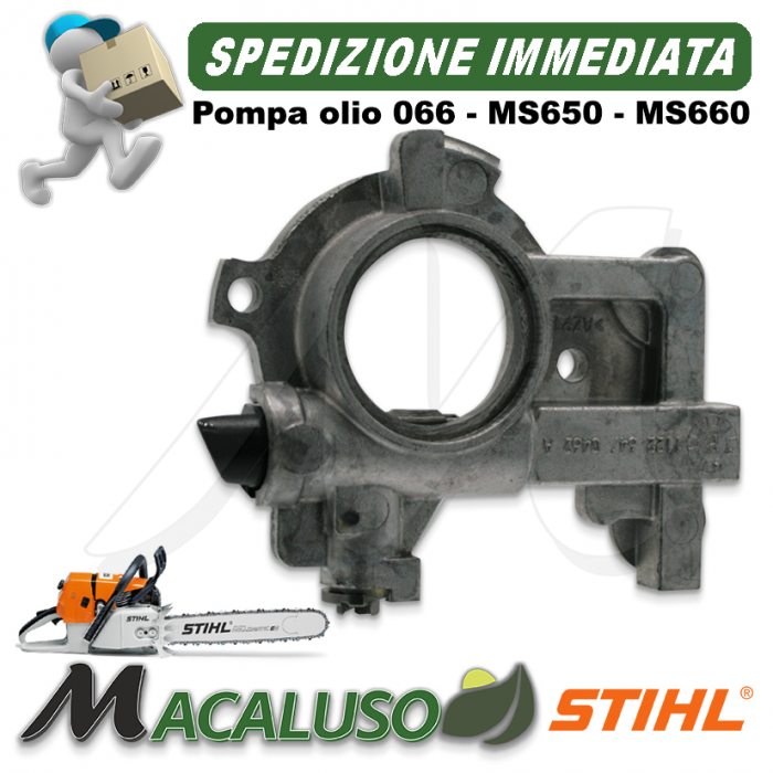 Pompa olio Motosega Stihl 066 - MS650 - MS660 art.11226403205
