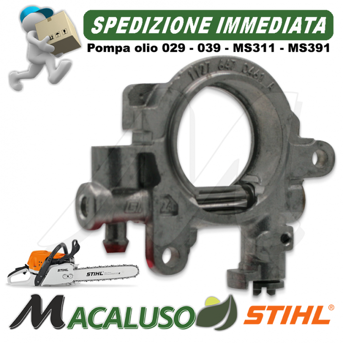 Pompa olio Motosega Stihl 029 MS290 MS311 MS390 art.11276403204