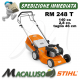 Rasaerba Stihl 4 tempi benzina RM 248 T trazionato tosaerba taglia erba RM248T