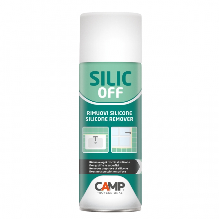Rimuovi silicone spray Camp Silic Off 200 ml detergente lubrificante solvente secco elettronica