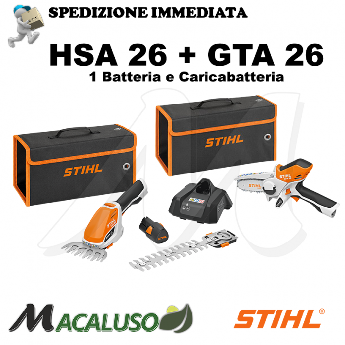 GTA 26 Stihl potatore: durata BATTERIA, CARATTERISTICHE PROVA e RECENSIONE  