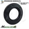 Paraolio 30x52x7 doppio labbro parapolvere rinforzato 30 x 52 x 07 anello tenuta radiale