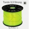 Filo nylon Strong Valva tondo mm 3,3 x Kg.8 circa matassa bobina decespugliatore