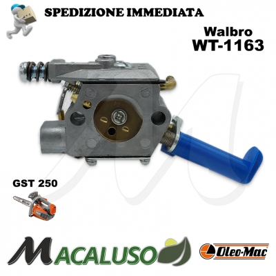 Carburatore motosega Oleomac Efco GST250 MTT2500 Walbro WT1163C